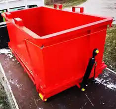 Kontener samowyładowczy na złom